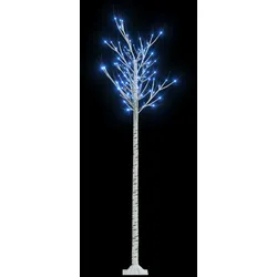 vidaXL Weihnachtsbaum 200 LEDs 2,2 m Blau Indoor Outdoor