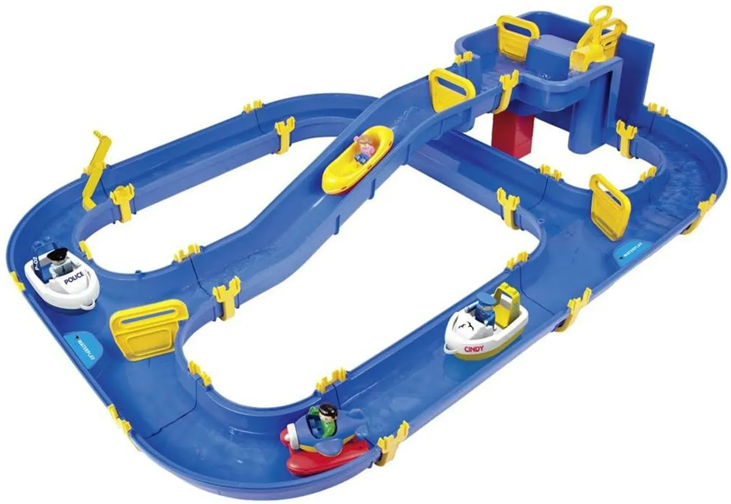 BIG Waterplay Niagara Wasserbahn 130 x 90 x 22 cm | für Kinder ab 3 Jahren