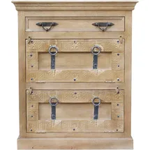 SIT Möbel Daipur 85 x 102 x 45 cm beige / beige matt