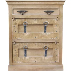 SIT Möbel Daipur 85 x 102 x 45 cm beige / beige matt