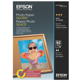 Epson Photo Paper Glossy - A4 50 Blatt