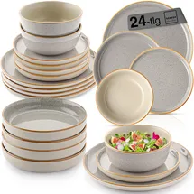 sänger Rio Tafelservice 24-tlg. perlgrau