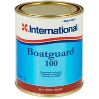 International Selbstpolierendes Antifouling Boatguard 100  (Rot, 750 ml)