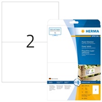 Herma Etiketten A4 weiß 210x148 mm 50 St.