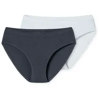 SCHIESSER Slip Fresh Vibe in weiss, graphit | Gr.: