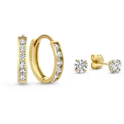 Isabel Bernard Geschenkset Isabel Bernard Cadeau d'Isabel - 585 gold Schmuck-Set   Damen 