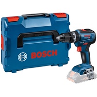 Bosch Professional Akku Schlagbohrmaschine GSB 18V-55 (2x 4,0 Ah ProCore Akku, in L-BOXX) Blau + 3x Expert SelfCut Speed Flachfräsbohrer Set (für Weichholz, Grobspanplatte, Ø 20-25 mm, Zubehör)