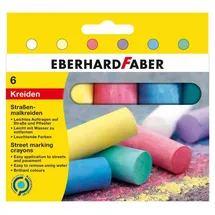 Eberhard Faber Straßenmalkreide 6 St. mehrfarbig
