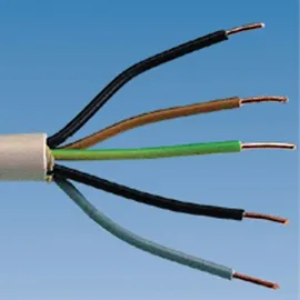 Kabelexpress Kunststoff-Mantelleitung NYM-J 5 x 1,5 mm2 50 m Ring