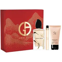 Giorgio Armani Sì Eau de Parfum 100 ml + Body Lotion 50 ml + Eau de Parfum 10 ml Geschenkset