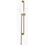 Dornbracht Duschgarnitur ohne Handbrause, runde Rosette 55mm, 26413625-39, Farbe: Dark Brass gebürstet