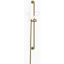 Dornbracht Duschgarnitur ohne Handbrause, runde Rosette 55mm, 26413625-39, Farbe: Dark Brass gebürstet