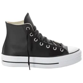 Converse Chuck Taylor All Star Lift Clean Leather High Top black/black/white 39,5