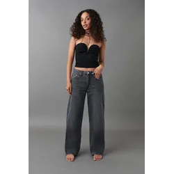 Gina Tricot - Baggy jeans - Baggy & loose jeans - Grau - 36 - Dame - Grau - 36