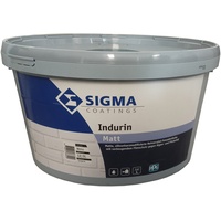 SIGMA INDURIN MATT - 12.5 LTR (WEISS) Fassadenfarbe Wetterschutzfarbe Außenfarbe