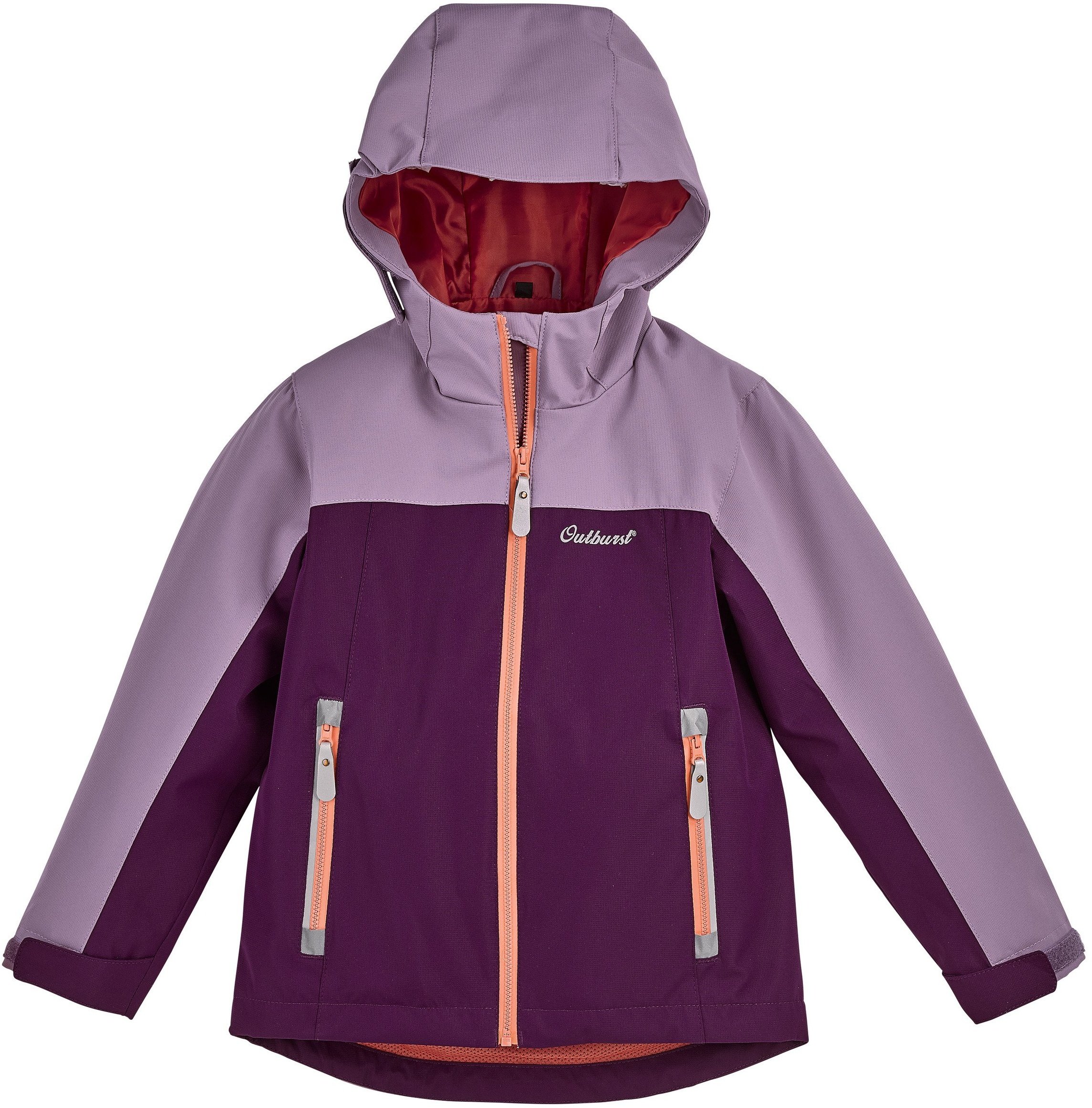 Outburst Funktionsjacke, dk.rosé-purple, 92