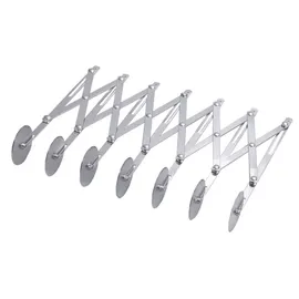 Contacto Teigschneider, Teigrädchen, justierbar, 5 Schneidrädchen