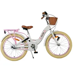 VOLARE Kinderfahrrad Blossom 3- Gang 20 Zoll, weiß