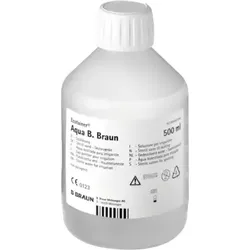 AQUA B.Braun Spüllösung Kunststoff Flasche 10X500 ml Lösung