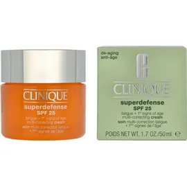 Clinique Superdefense SPF 25 Fatigue + 1st Signs of Age Multi-Correcting Cream combination oily to oily skin 50 ml