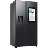 Samsung RS90F67BEFEF Side-by-Side (614 l, 1784 mm hoch, Schwarz)