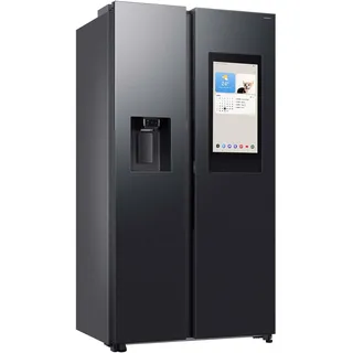 Samsung RS90F67BEFEF Side-by-Side (614 l, 1784 mm hoch, Schwarz)
