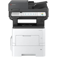 Kyocera Ecosys MA6000ifx Multifunktionsdrucker Schwarz Weiss, 60 Seiten pro Minute. Drucker Scanner Kopierer, Fax. Touchpanel, 100+500 Blatt Papierzufuhr, Gigabit LAN, Mobile Print