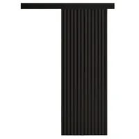 KIER FURNITURE Schiebetür Komplettset BELMO 70 - Innentüren Komplettset - Wohnzimmer Schiebetür - Modern Schiebetüren - Sliding Door - Tür Esche Dunkel 76x205x1,6 cm