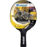 Donic Schildkröt Tischtennisschläger Sensation 500, ASG-Griff, 1,5 mm Schwamm, Elite ITTF Belag