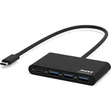 PORT DESIGNS USB-C Hub (USB-C, 3 USB 3.0 - Digital/Daten - USB (900122)