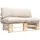 vidaXL Paletten-Loungesofa Kiefer beige