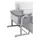 Chicco Next2Me Magic Evo grau 99 x 73,5 cm