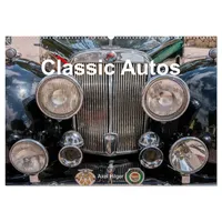 Calvendo Classic Autos (Wandkalender 2026 DIN A2 quer), CALVENDO