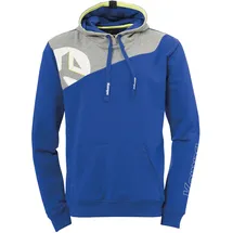 Kempa Core 2.0 Hoodie royal/dark grau melange L