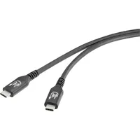 Renkforce USB-Kabel USB4® USB-C® Stecker, USB-C® Stecker 1.00 m