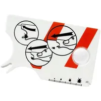 Luxuskollektion Zeckenkarte Waage Lupe Menschen Kinder Hunde Katzen