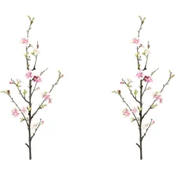 Kunstzweig CREATIV GREEN "Quittenzweig", rosa, H:86cm, Kunststoff, Kunstpflanzen