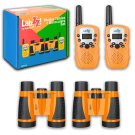 Levenhuk Funkgerät- und Fernglas-Set Levenhuk LabZZ WTT10 Orange