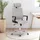 Idimex Herry Drehstuhl Polyester Grau