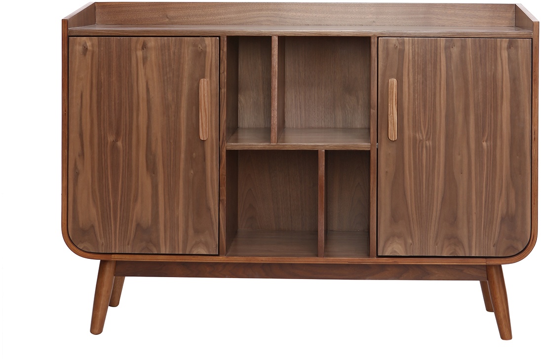 Sideboard Vintage Holz Nussbaum HALLEN