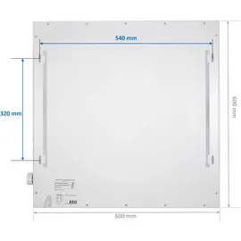 VASNER Konvi Plus 1200 W Weiß