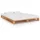 vidaXL Palettenbett 180 x 200 cm Braun