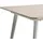 Beliani Rodallo Gartentisch 160 x 90 x 75 cm Beige