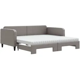 vidaXL Tagesbett 100 x 200 cm Dunkelgrau