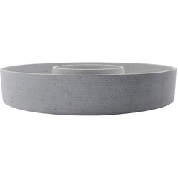 House Doctor - The ring Kerzenständer, Ø 45 cm, grau