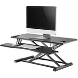 NeoMounts NS-WS300BLACK Sitz-Steh-Arbeitsplatz - Gasfeder,