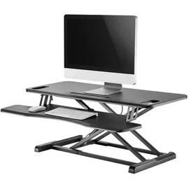 NeoMounts NS-WS300BLACK Sitz-Steh-Arbeitsplatz - Gasfeder,
