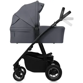 lionelo - 3-in-1 Kombikinderwagen AMBER PLUS Grau Graphite - Grau