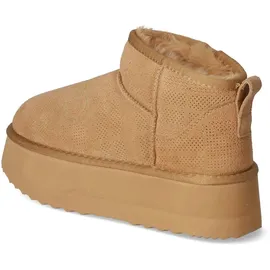 Liu•Jo LiuJo Damen Winterstiefeletten/ Ankle Boot JANE 01 Braun Rauleder Größe: 39 - Braun