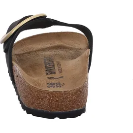Birkenstock Madrid Big Buckle Nubukleder schwarz 40